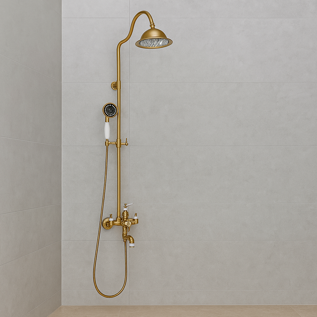Coloana Dus, Alama Sanitara, Auriu, WZY/310/B