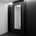 Oglinda LED Rectangulara, 45x140cm, Giulia Senzor Radar Marcello, Sistem Dezaburire, Ceas & Termometru, Dimabila, Dressing Couture