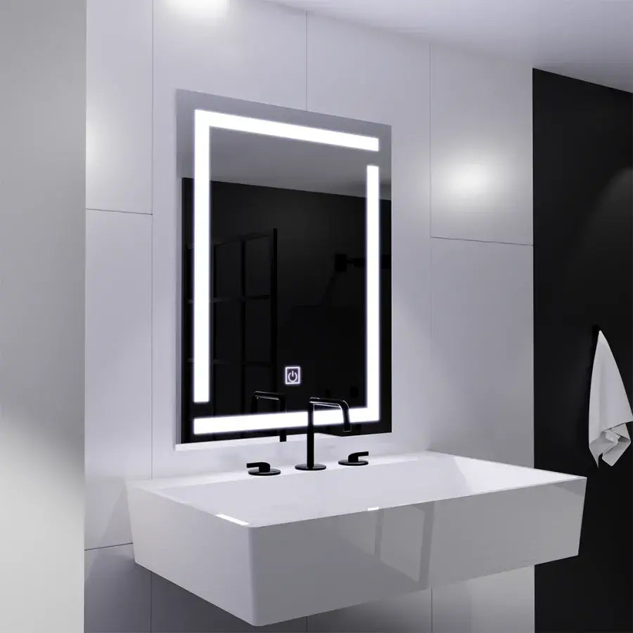 Giga LED Mirror, 60x80cm, 14W, Touch, 6000K Light, imaginea 6