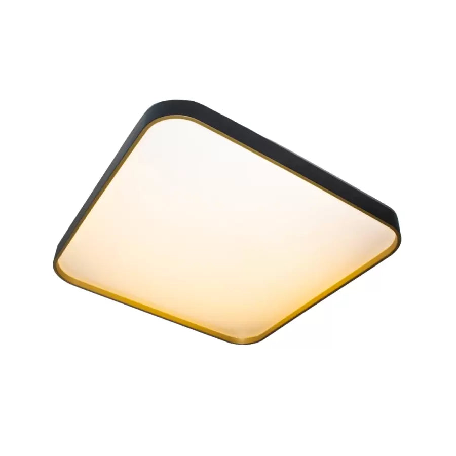 Plafoniera LED Galya 92W, Alb si Negru