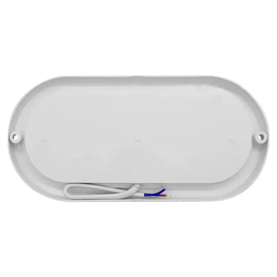 Plafoniera LED FANTAS Ovala 8W 17cm Alb Exterior IP65