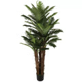 Planta Artificială Copac Tip Palmier Cycas, 180cm, Verde, cu Ghiveci