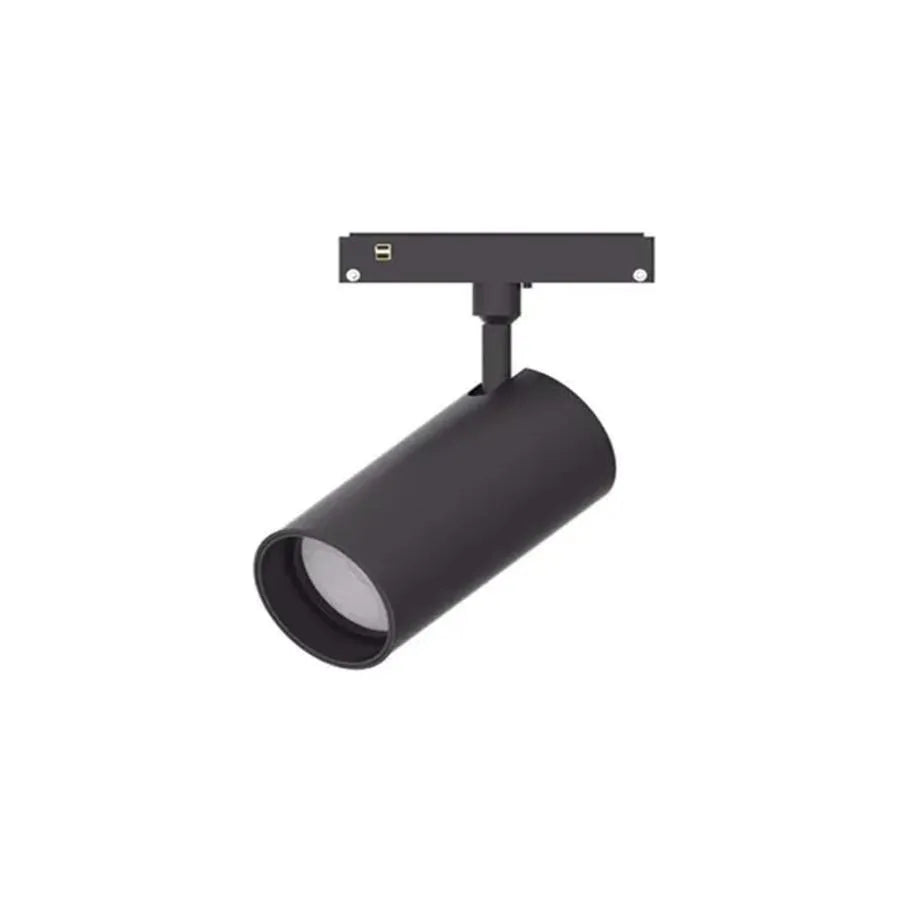 Proiector LED Magnetic CHIRCHIQ, Rotativ, Ø4.5cm, 10W, Lumina Neutra, Negru