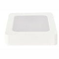 Spot LED Sole Patrat Aplicat, 24W, 6500K