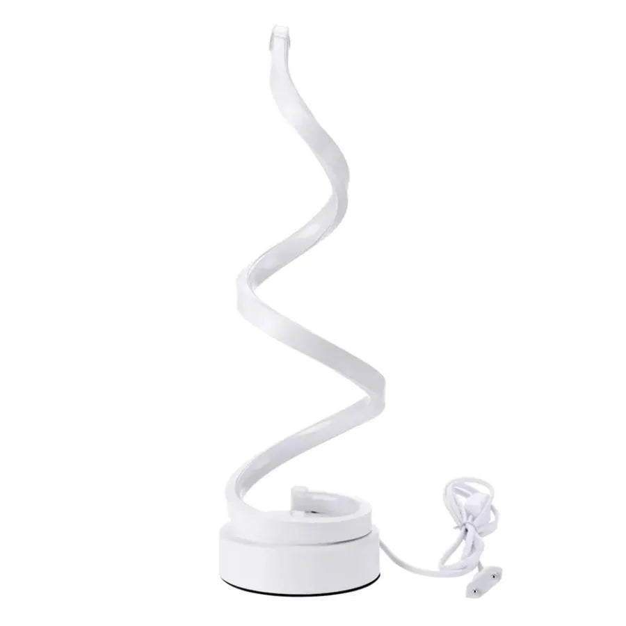 Veioza LED Genom, 24W, Lumina Rece/Calda/Neutra, Alb