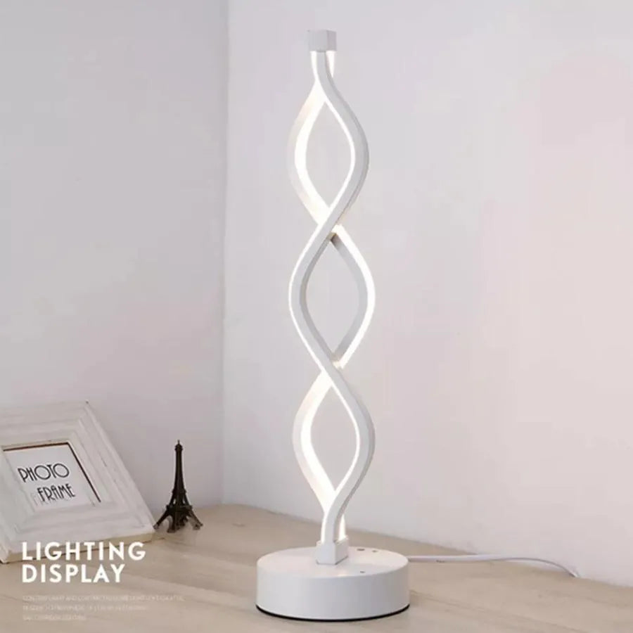 Veioza LED Genom, 36W, Lumina Rece/Calda/Neutra, Alb