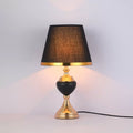 Veioza Mackenzie 1x E27 Negru Auriu