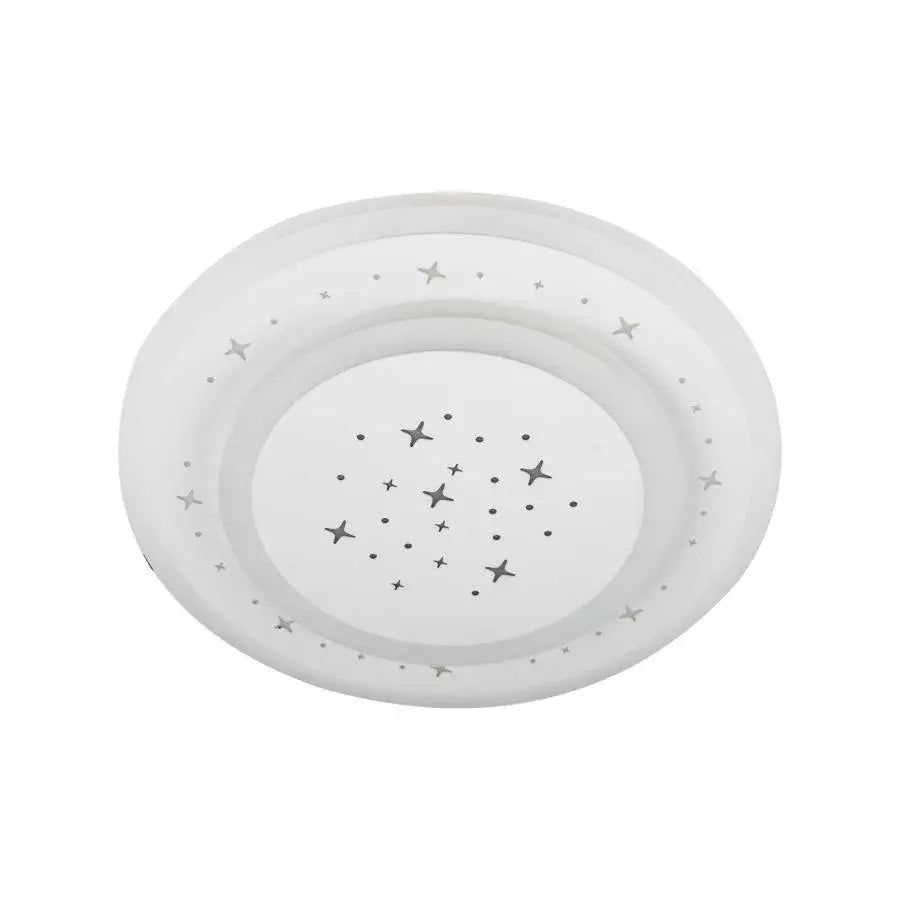 Lustra LED GUARELLA, 39W, lumina Rece/Calda/Neutra, Alb